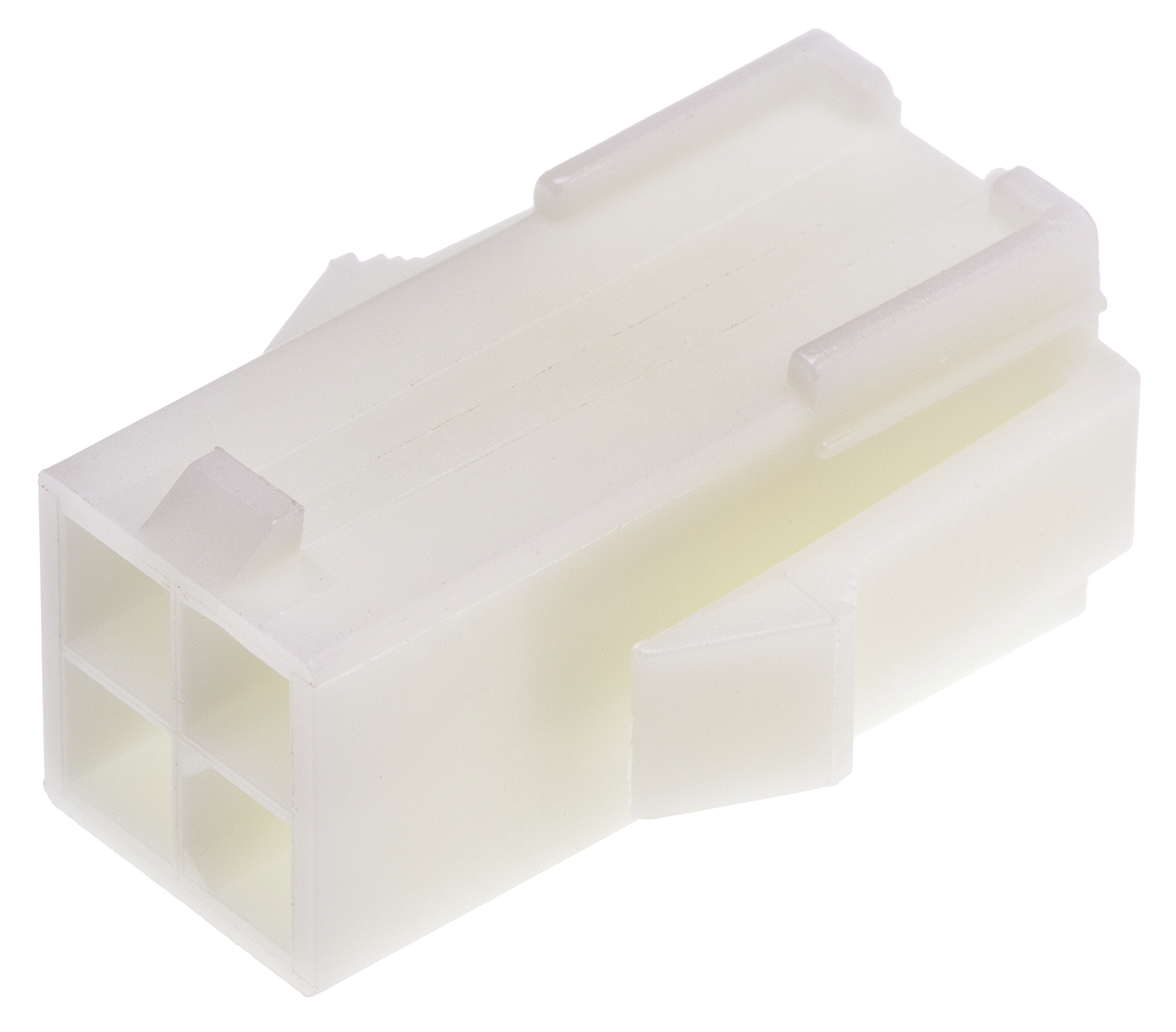 TE Connectivity, Mini-Universal MATE-N-LOK Female Connector Housing, 4.2mm Pitch, 4 Way, 2 Row