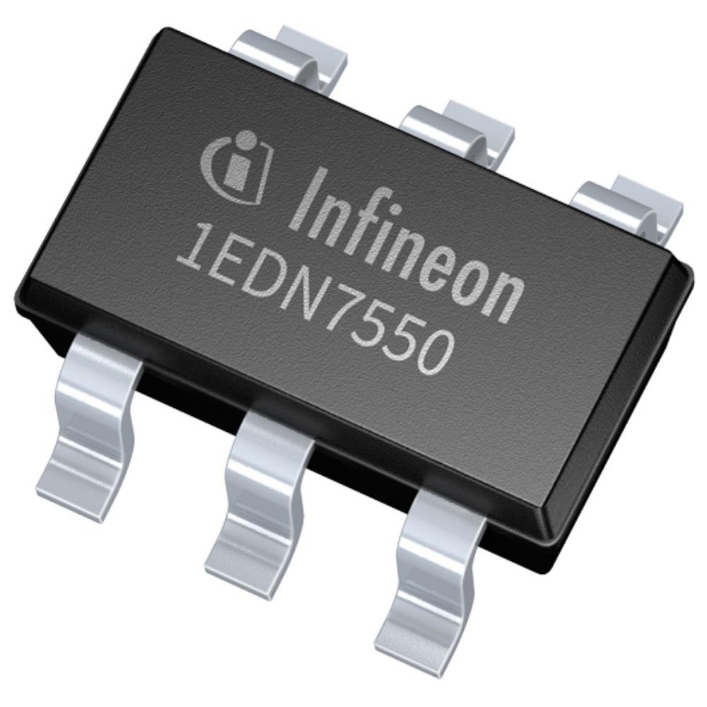 Infineon 1EDN7550BXTSA1 MOSFET Gate Driver, 8 A 4-Pin 20 V, SOT-23-6