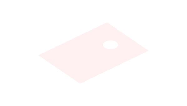 Fischer Elektronik Flame Retardant Silicone Thermal Insulation, 18mm x 13mm x 0.08mm