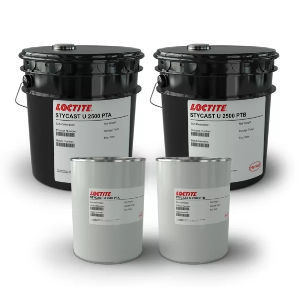 Loctite LOCTITE STYCAST U 2500 A, 1kg Black PUR Potting Compound 1 kg