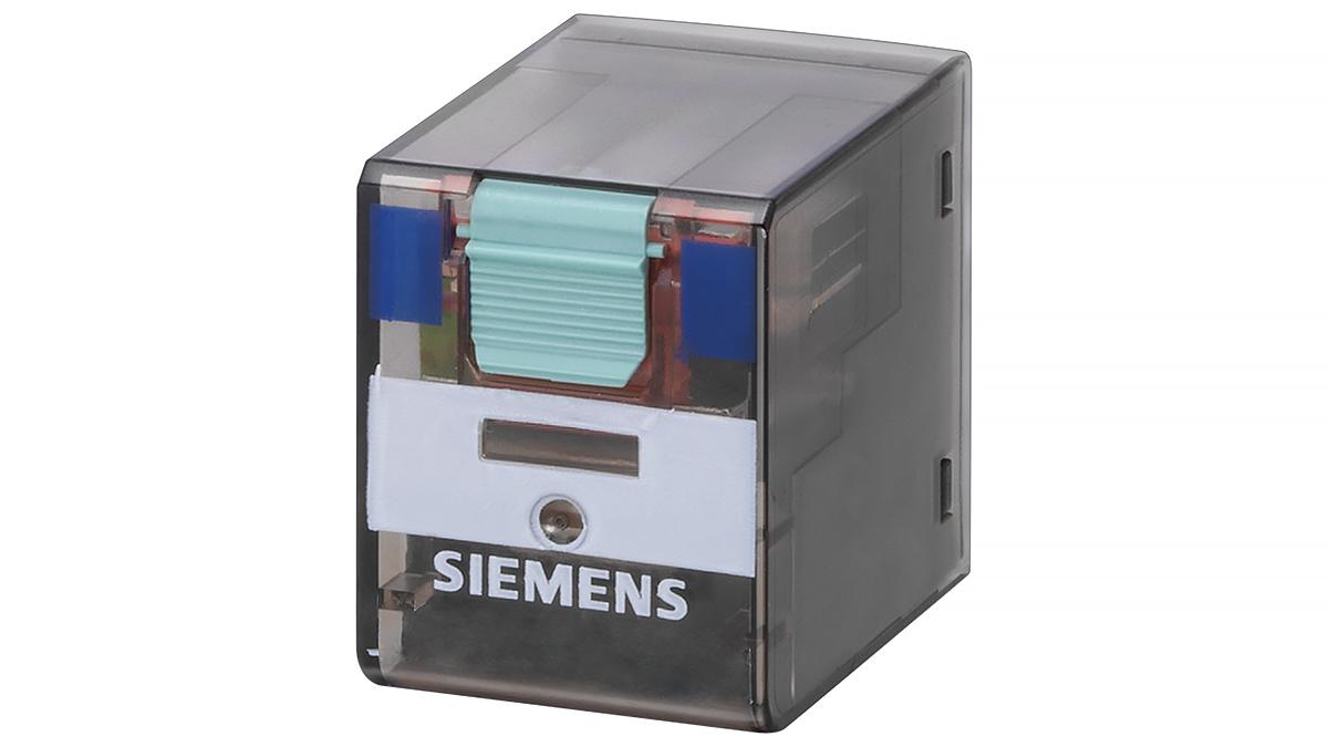 Siemens Plug In Power Relay, 24V dc Coil, 8A Switching Current, DPDT