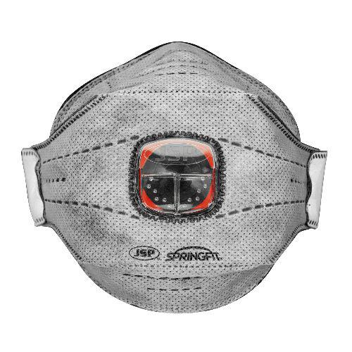 JSP SpringFit Series Mask Respirator Mask, Size Unique, Hypoallergenic
