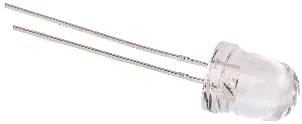 Kingbright2.1 V Red LED 8 mm Through Hole, L-793SRC-J4