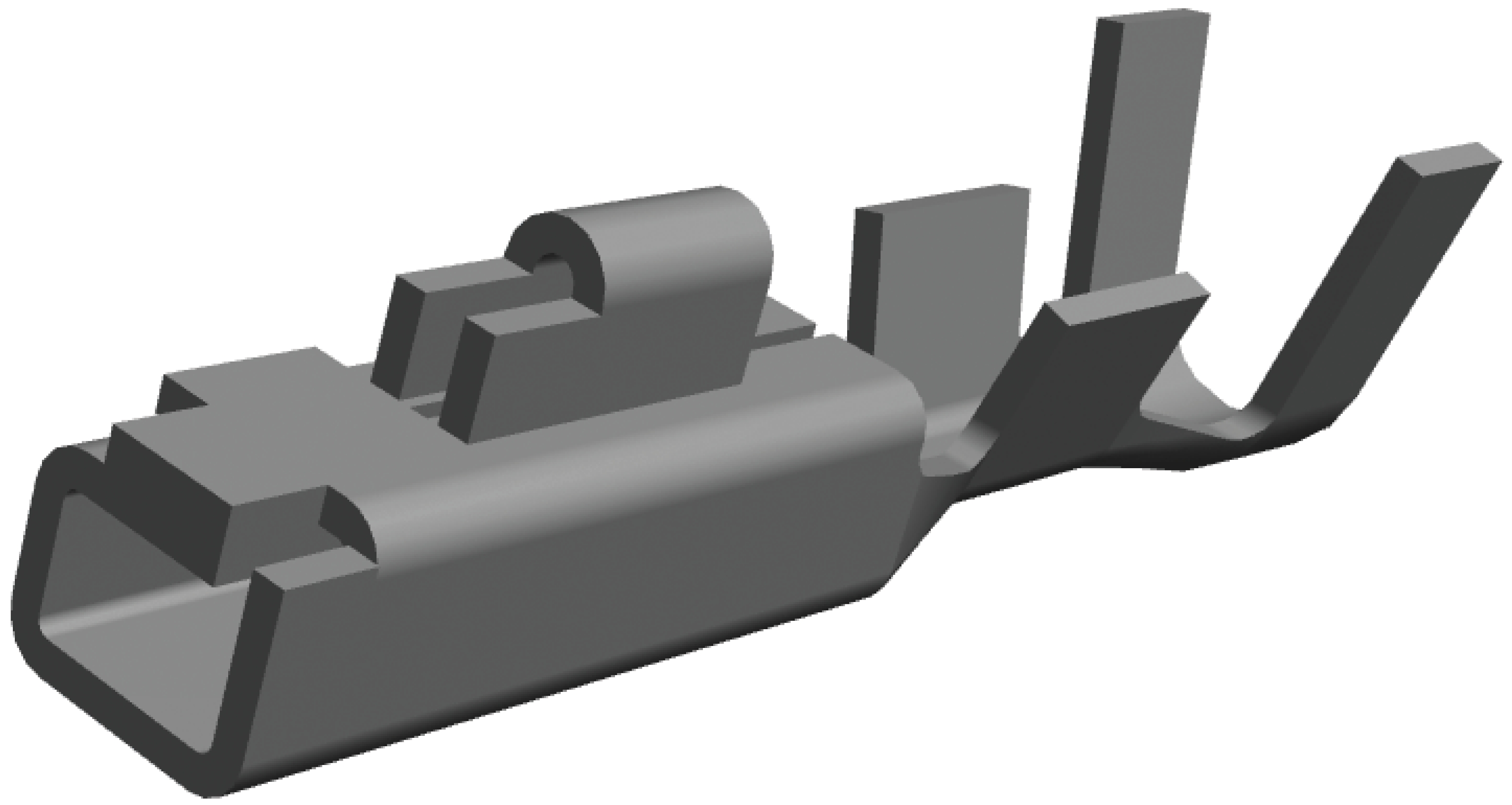 TE Connectivity AMP Universal Power Series Female Crimp Terminal, 26AWG Min, 22AWG Max