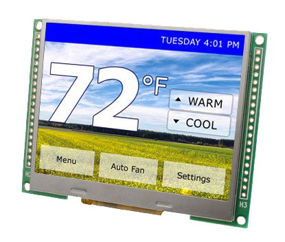 Displaytech INT035TFT-TS TFT LCD Colour Display / Touch Screen, 3.5in QVGA, 320 x 240pixels