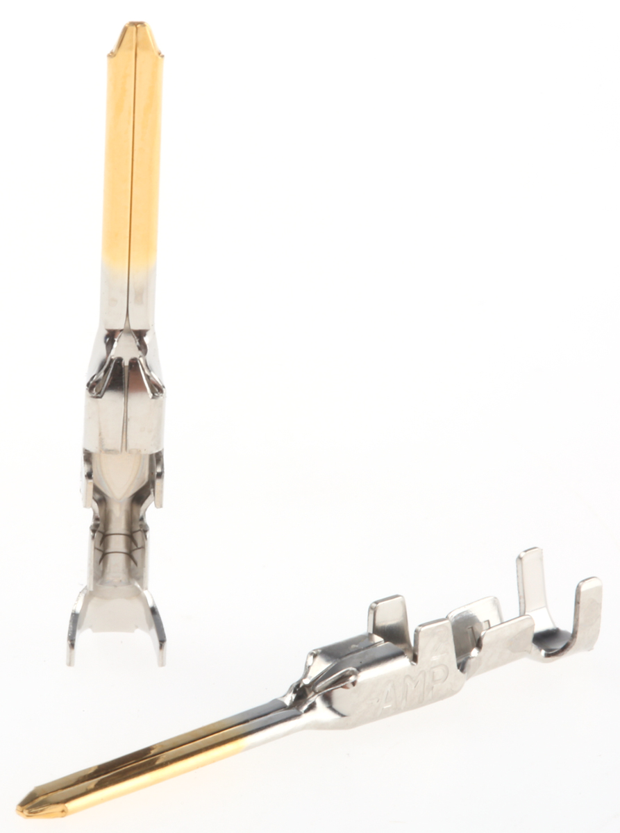 TE Connectivity Dynamic 3000 Series Male Crimp Terminal, 24AWG Min, 20AWG Max