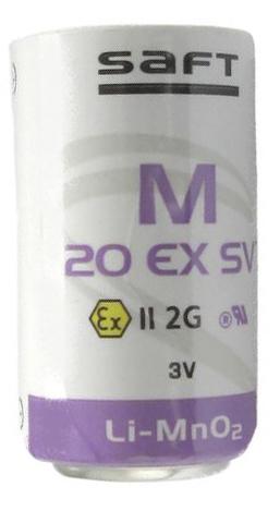 Saft 3V Lithium Manganese Dioxide D Battery