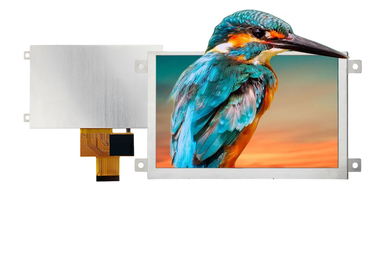 Riverdi RVT50HQLFWN00 IPS TFT TFT LCD Display, 5in, 800 x 480pixels