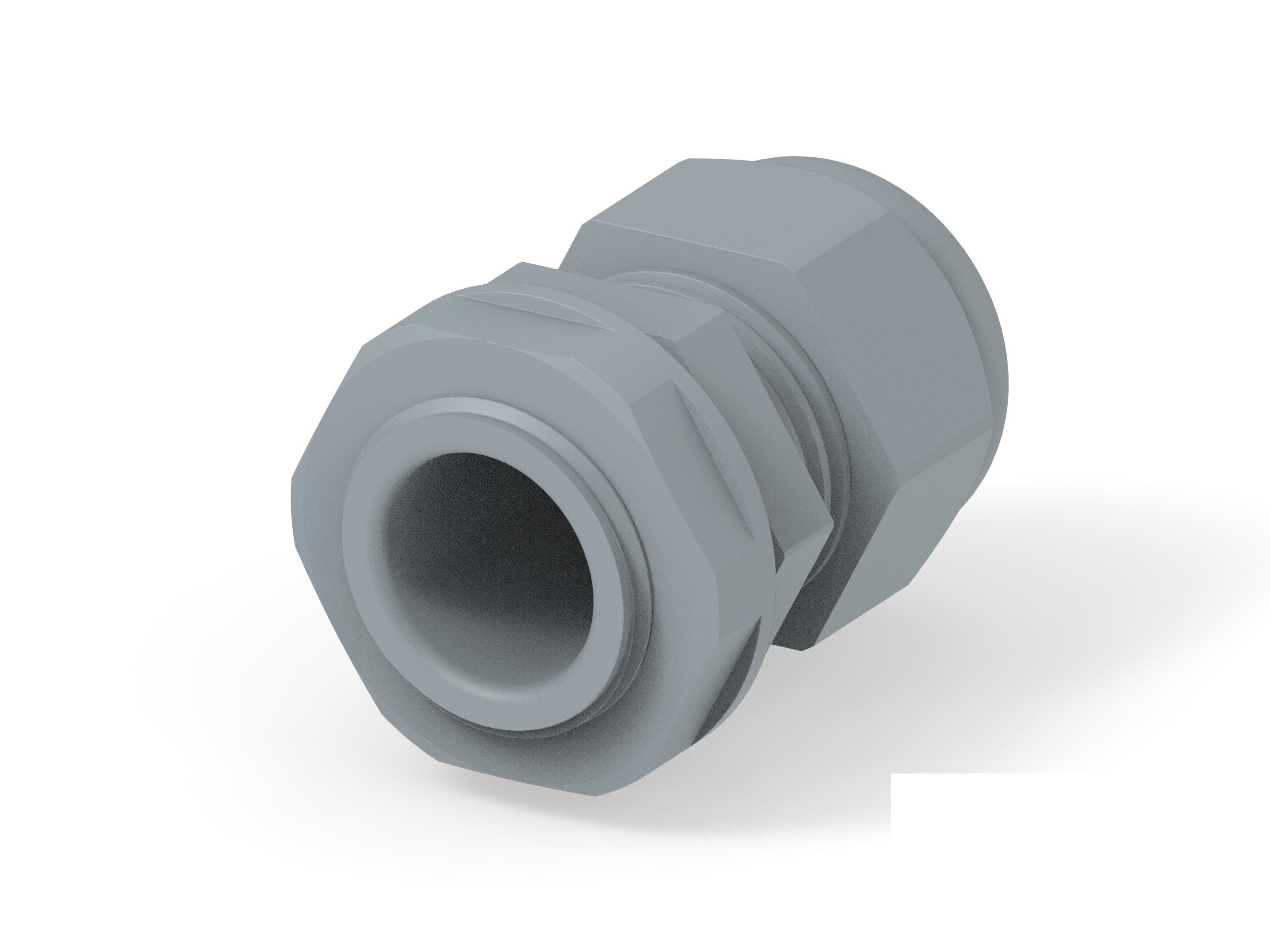 Entrelec 1SNG Series Grey PA 6 Cable Gland, PG13.5 Thread, 6mm min., 12mm max., IP66, IP68
