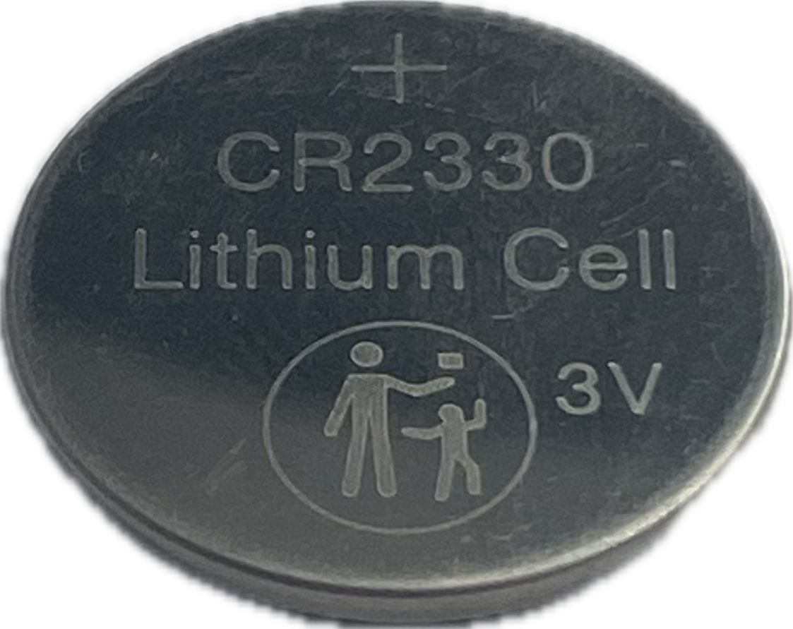 RS PRO CR2330 Button Battery, 3V, 23mm Diameter, Single