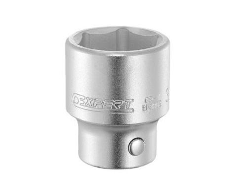 Expert by Facom 3/4 in Drive 38mm Standard Socket, 6 point, 60 mm Overall Length