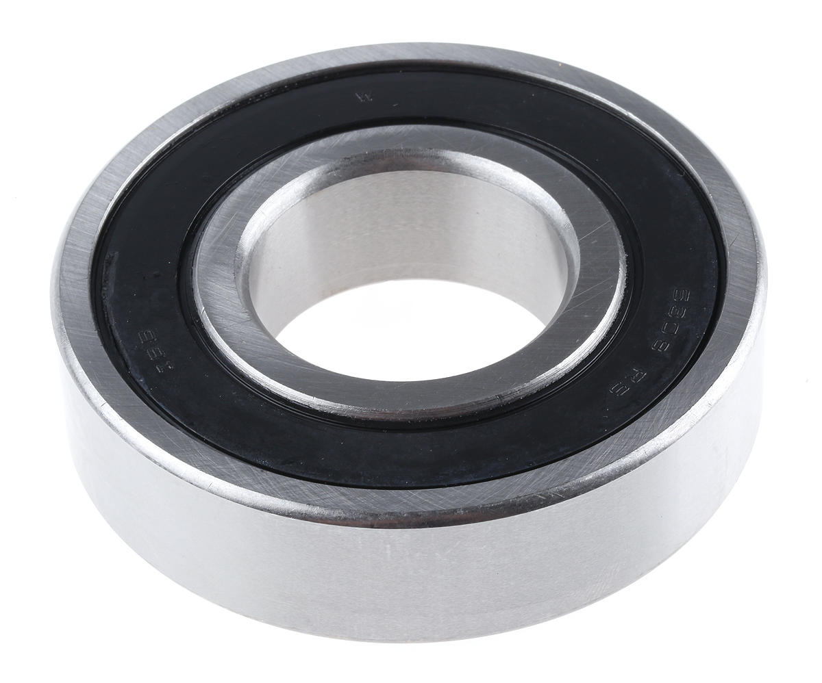 RS PRO 6308-2RS 1 Row Ball Bearing - 40 mm ID, 90 mm OD