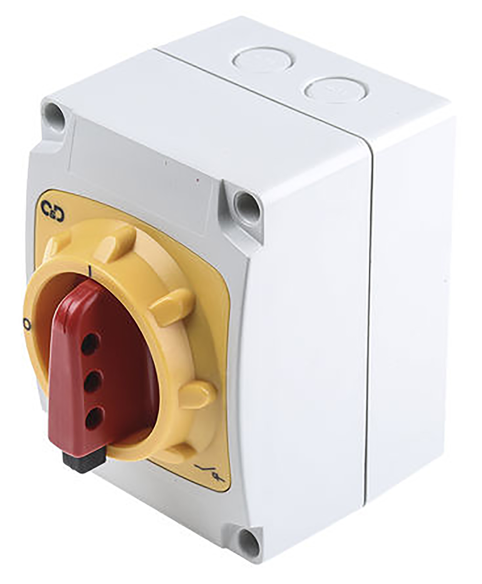 Craig & Derricott 6 Pole Isolator Switch - 20A Maximum Current