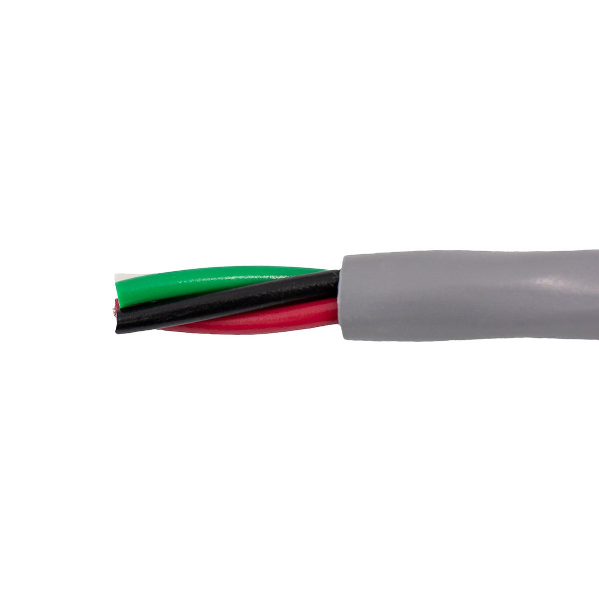 Alpha Wire Alpha Essentials Communication & Control Control Cable, 5 Cores, 0.35 mm² 22 AWG, Unscreened, 305 m, Grey,