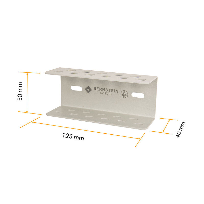 Bernstein 125 mm, Sheet Steel, ESD Tweezer