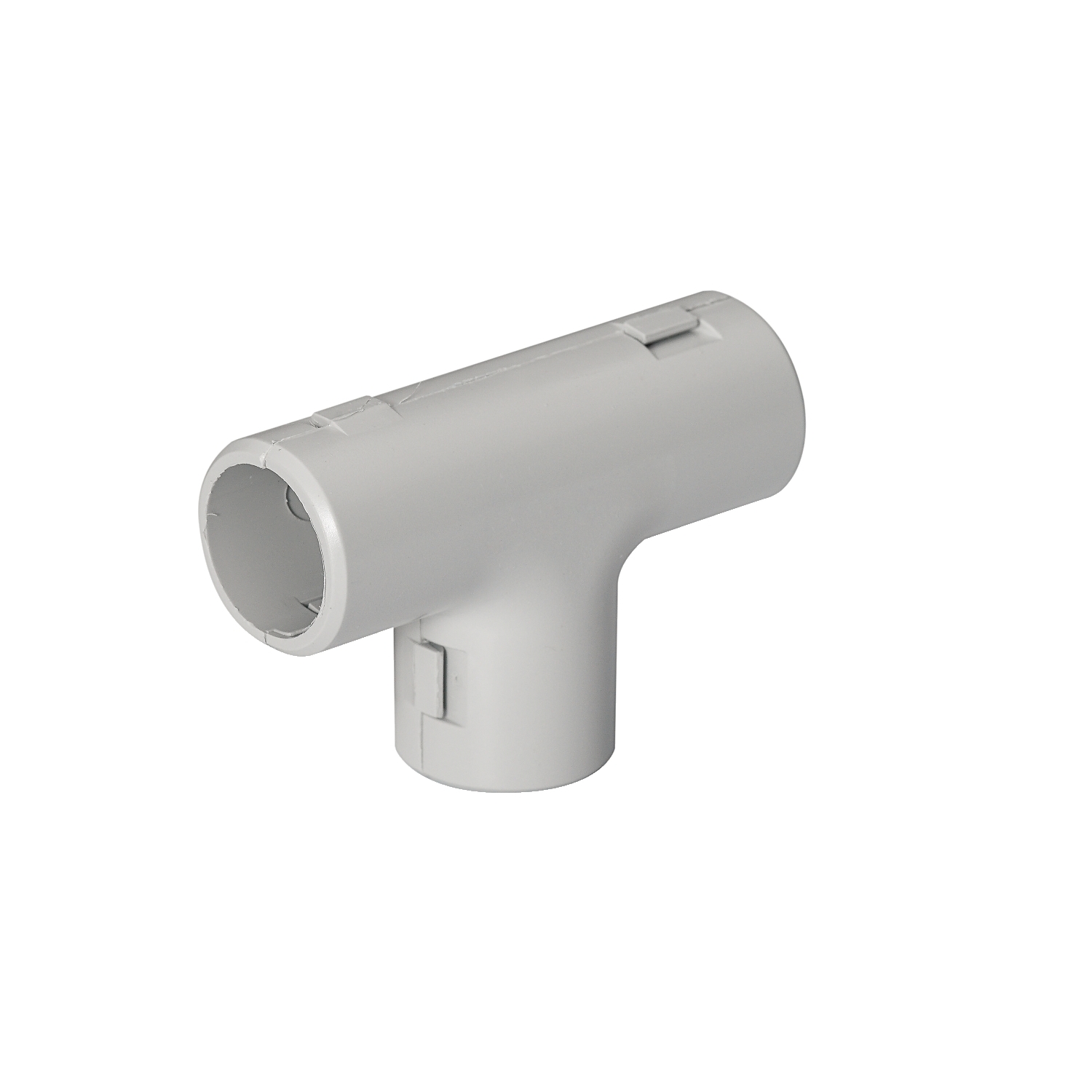 Schneider Electric T Piece, Conduit Fitting, 20mm Nominal Size, PVC, Grey IP40 rating