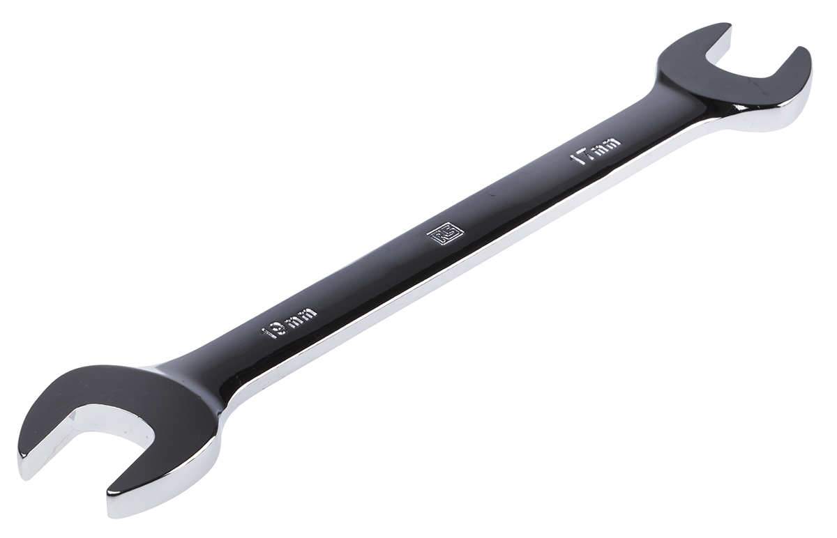 RS PRO Double Ended Open Spanner, 17mm, Metric, Double Ended