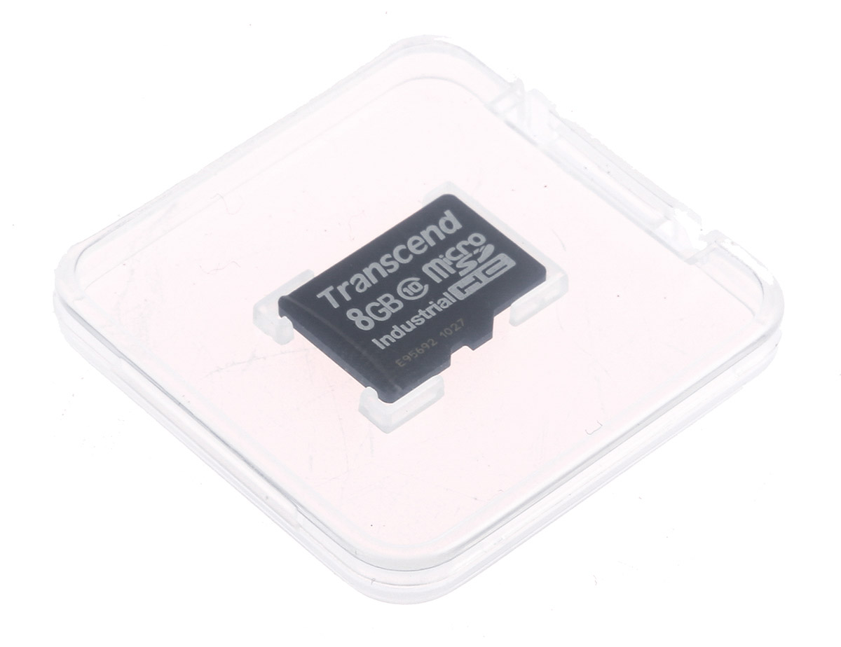 Transcend 8 GB Industrial MicroSDHC Micro SD Card, Class 10