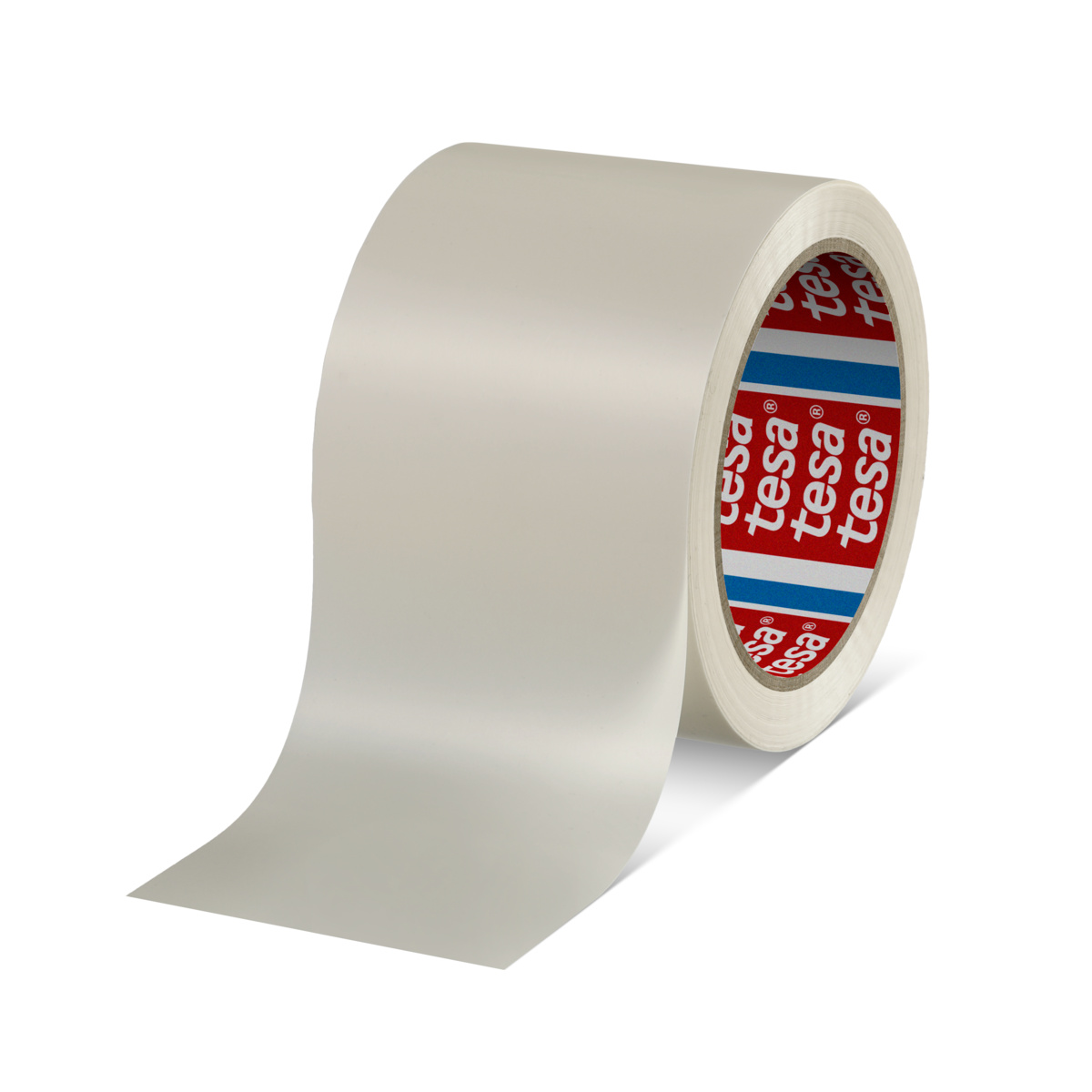 Tesa 4120 White Packing Tape, 66m x 75mm