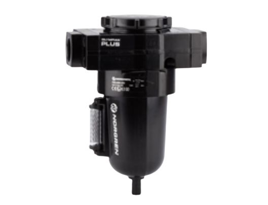 Norgren F68G series 40μm G 1 Pneumatic Filter 684m³/h max with Automatic drain