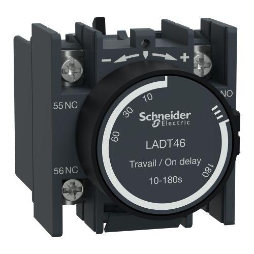 Schneider Electric Auxiliary Contact Block, 2 Contact, 1 NO + 1 NC, Front Mount, TeSys LADN
