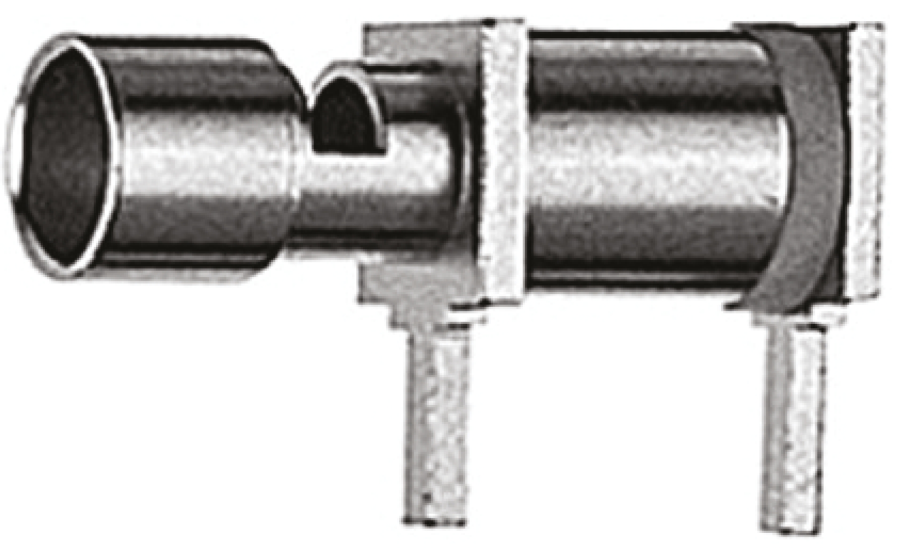 Telegartner Right Angle RF Terminator, PCB Mount, 0 → 4GHz, RG174/U, RG188 A/U, RG316/U