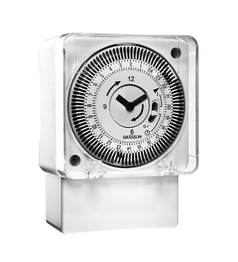 Grasslin Analogue Time Switch 230 V ac, 1-Channel
