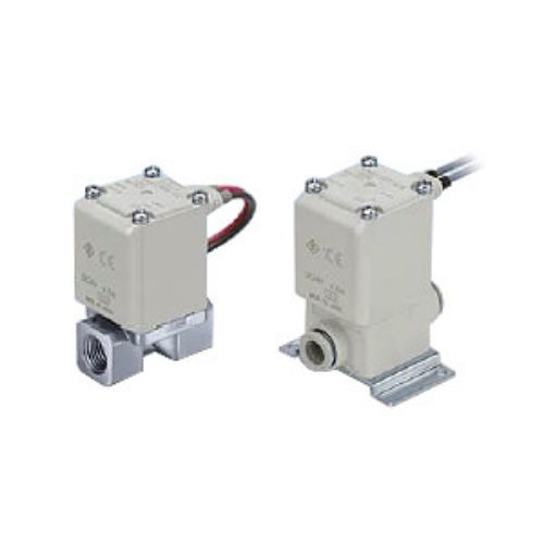 SMC Direct Operated 2 Port Solenoid Valve Pneumatic Solenoid Valve - Solenoid G 1/8 VX21 Series
