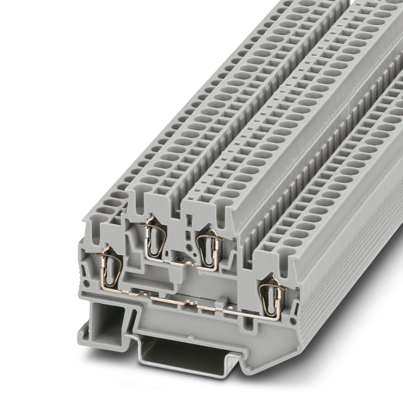 Phoenix Contact 3035519 5, STTB 2 Series Grey, 0.08 → 4mm², Spring Cage Termination