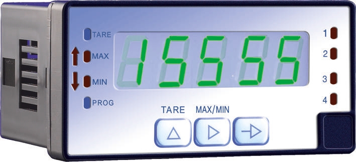Baumer PA419 Series Digital Voltmeter DC, LED Display 5-Digits