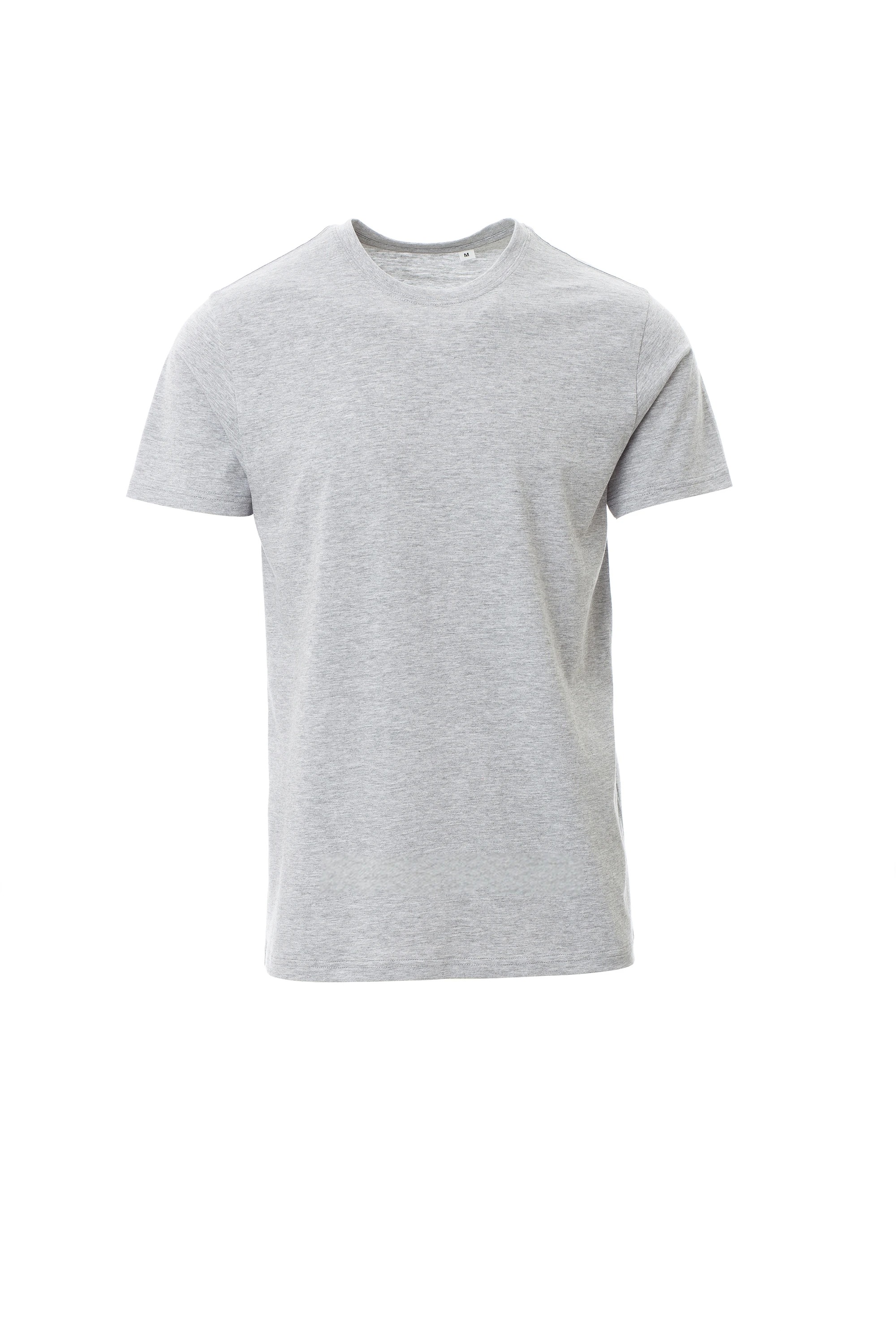 Payperwear Grey 7% Viscose, 93% Cotton Short Sleeve T-Shirt, UK- 3XL, EUR- 3XL
