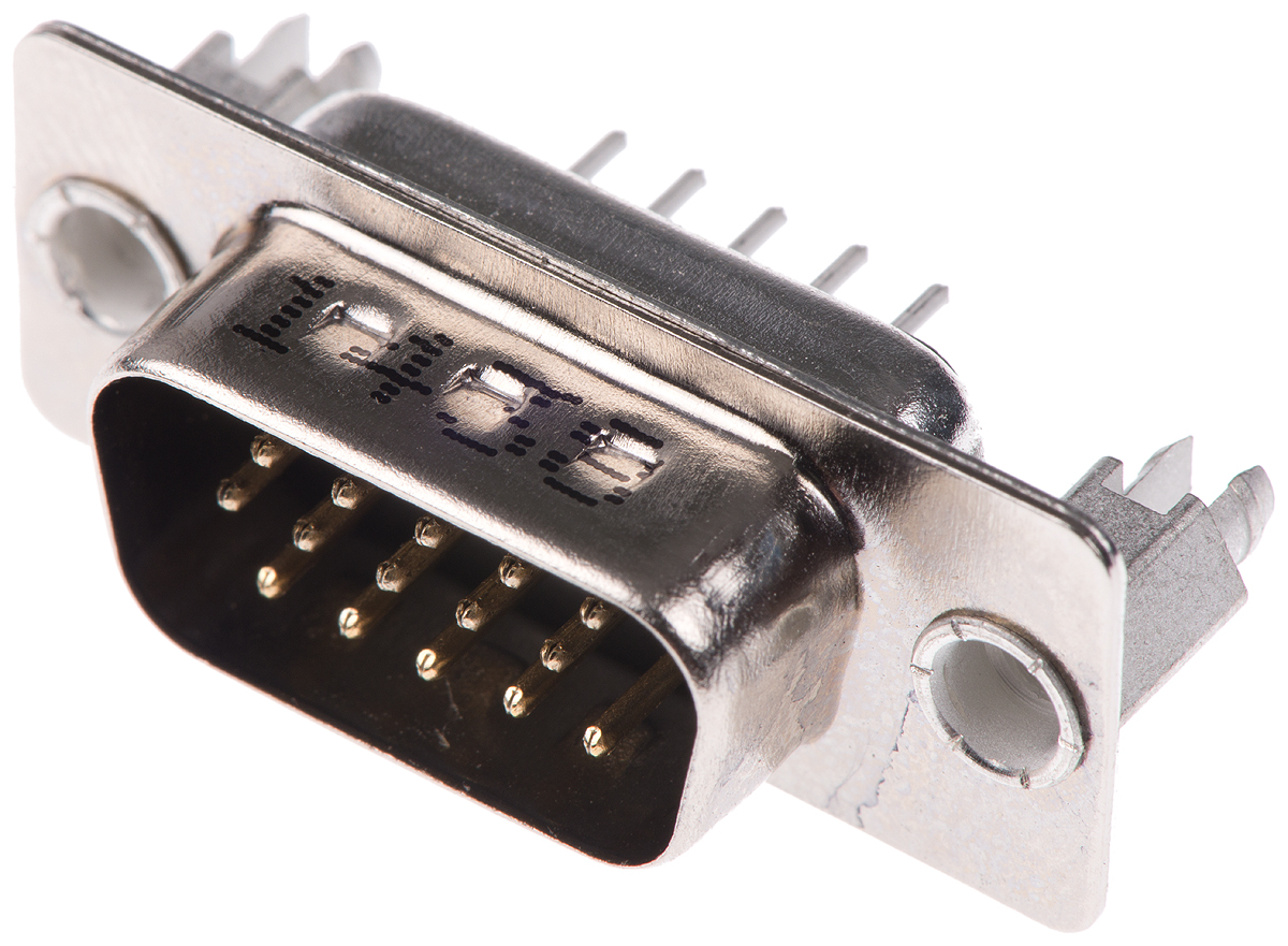 Amphenol ICC 10090928 15 Way Through Hole D-sub Connector Plug, 2.29mm Pitch