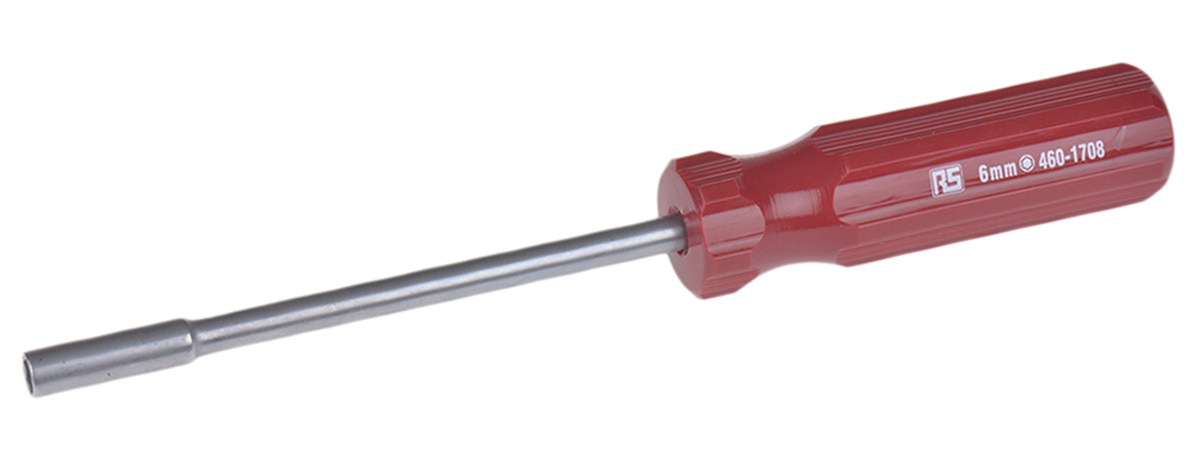 RS PRO Hexagon Nut Driver, 6 mm Tip