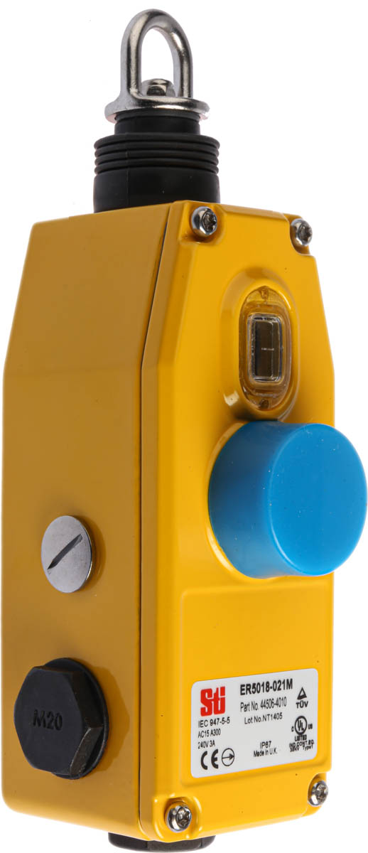 Omron ER Rope Pull Switch, 40m, NO/2NC, Straight