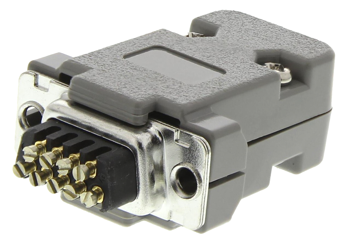 Brainboxes CC 9 Way Cable Mount D-sub Connector Socket
