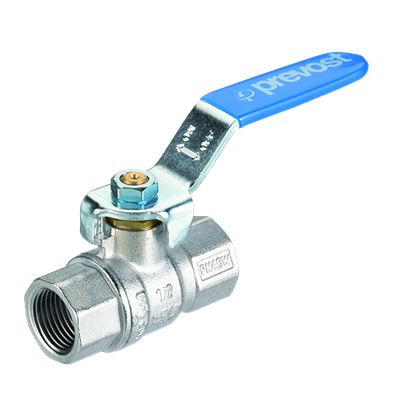 PREVOST Brass Ball Valve, Ball Valve, Threaded, G G1/2, 40bar Operating Pressure