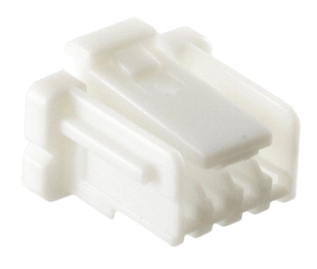 JST, NSH Female Connector Housing, 1mm Pitch, 4 Way, 1 Row