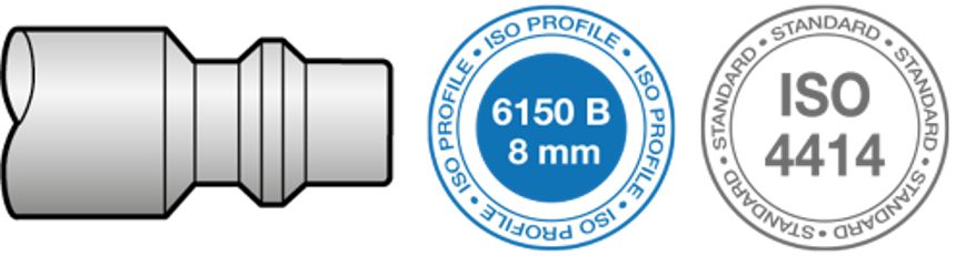 PREVOST Wall Mounted 10m Air Hose Reel, 13mm Inner Diameter, 20mm Outer Diameter, 1800L/min Flow Rate