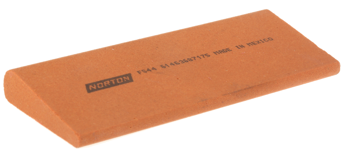 Norton Fine Round Edge Sharpening Stone, 114mm x 44mm x 13mm
