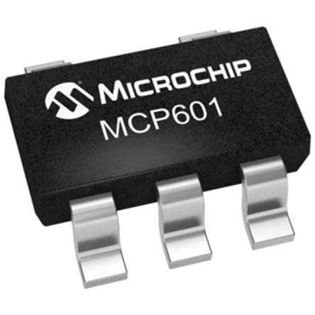 MCP601T-I/OT Microchip, Operational Amplifier, 2.8 MHz, 5-Pin 5 V SOT-23