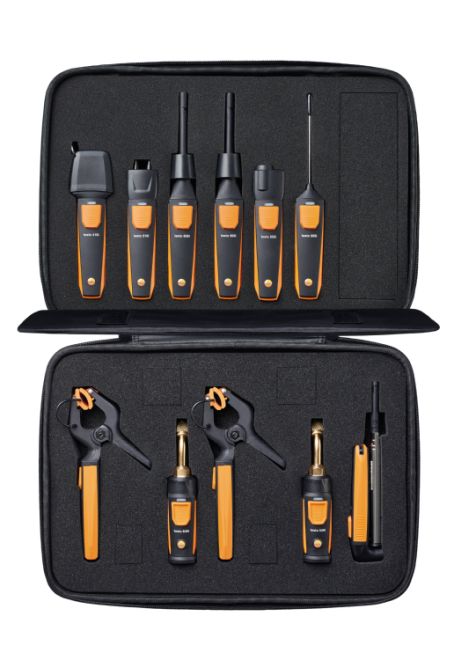 Testo Smart Probes HVAC/R Ultimate kit Wireless Multimeter Kit for Multipurpose Use, ±0.5 (testo 405i) °C, ±0.5 (testo