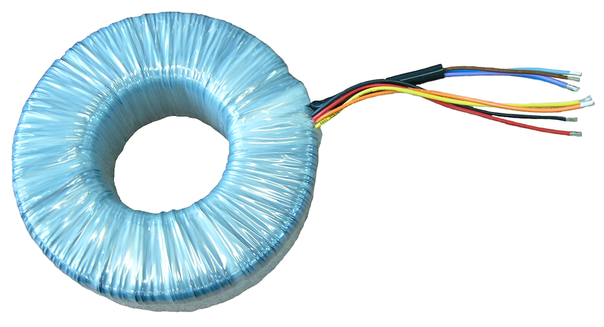 RS PRO 2 x 115V ac, 2 x 115V ac Toroidal Transformer, 1000VA 2 Output