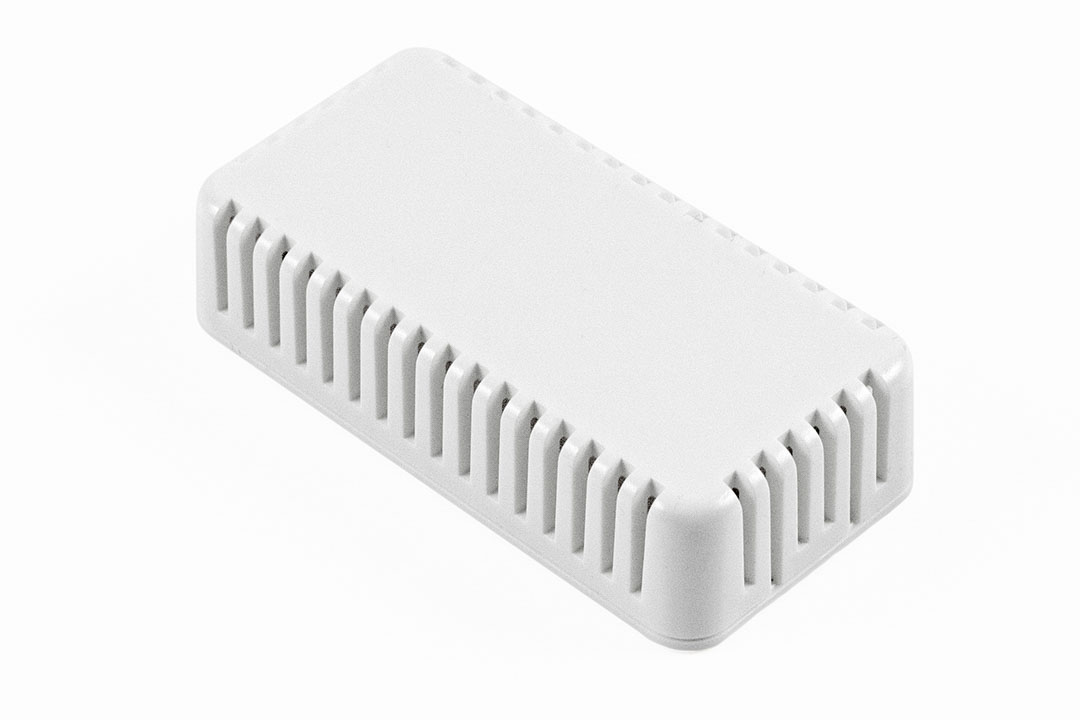 Hammond 1551 Series White ABS Enclosure, IP30, White Lid, 80 x 40 x 20mm