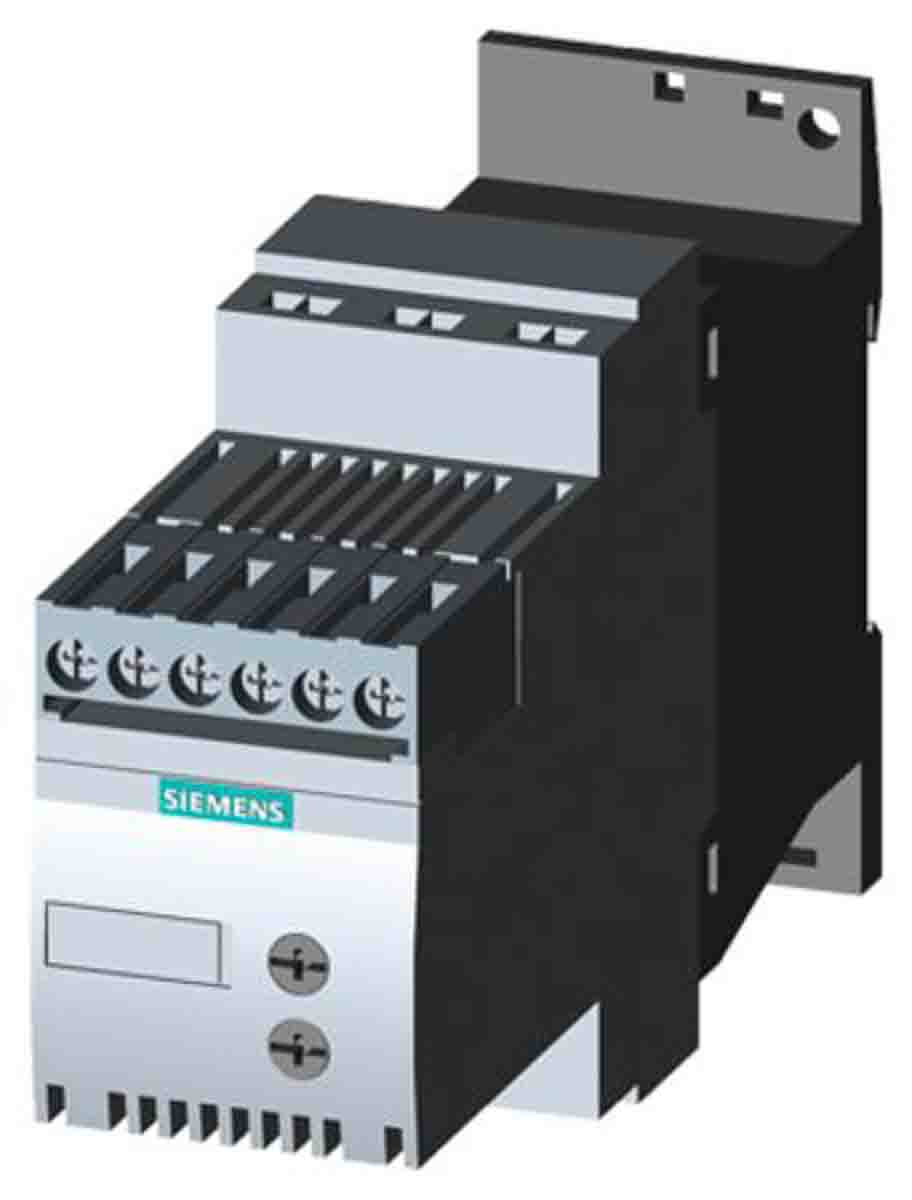 Siemens SIRIUS 3RW Soft Starter, , 4 kW, 400 V ac, 3 Phase