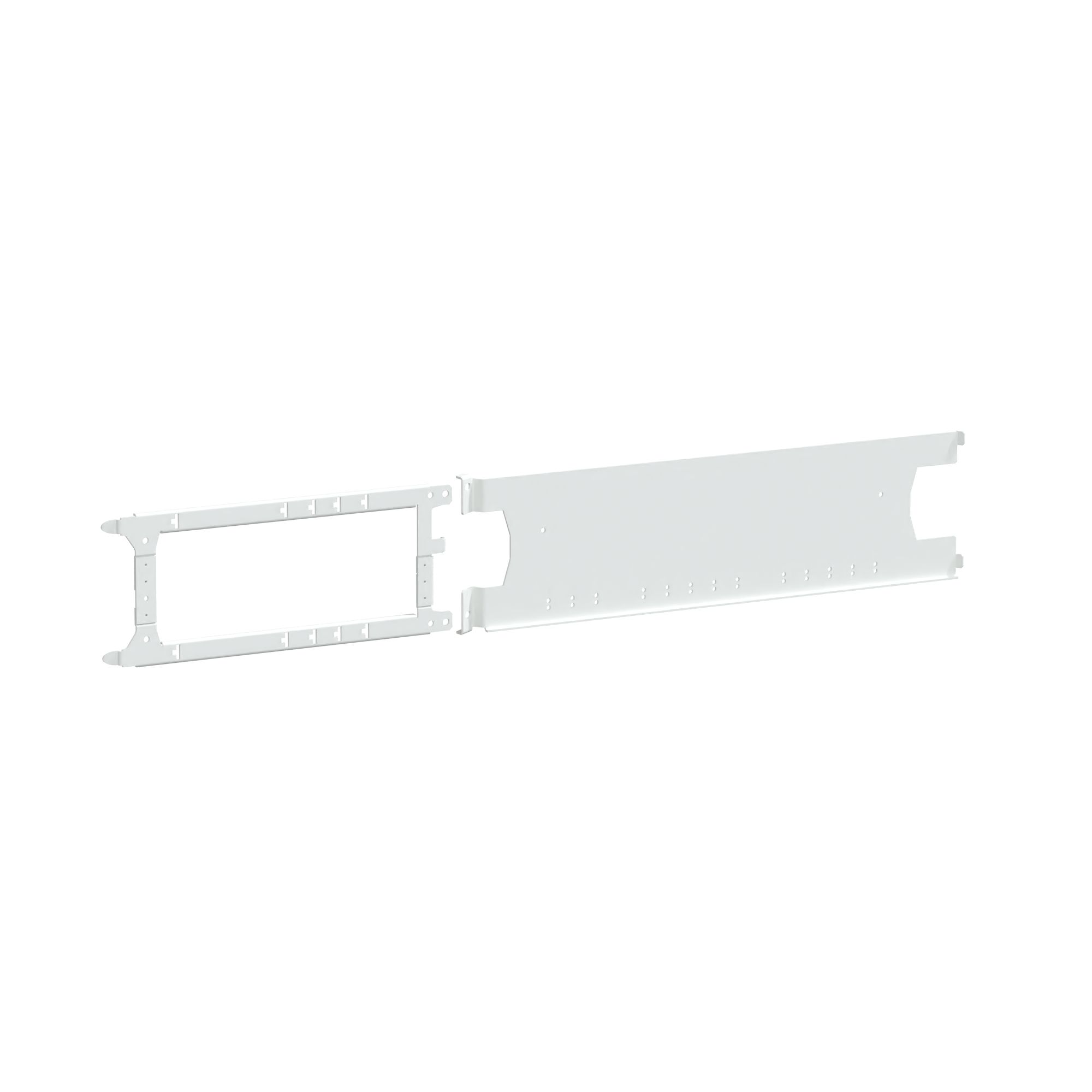 Schneider Electric PrismaSeT P Series Sheet Steel Mounting Plate for Use with PrismaSeT PrismaSeT P Cubicle, 580 x 154