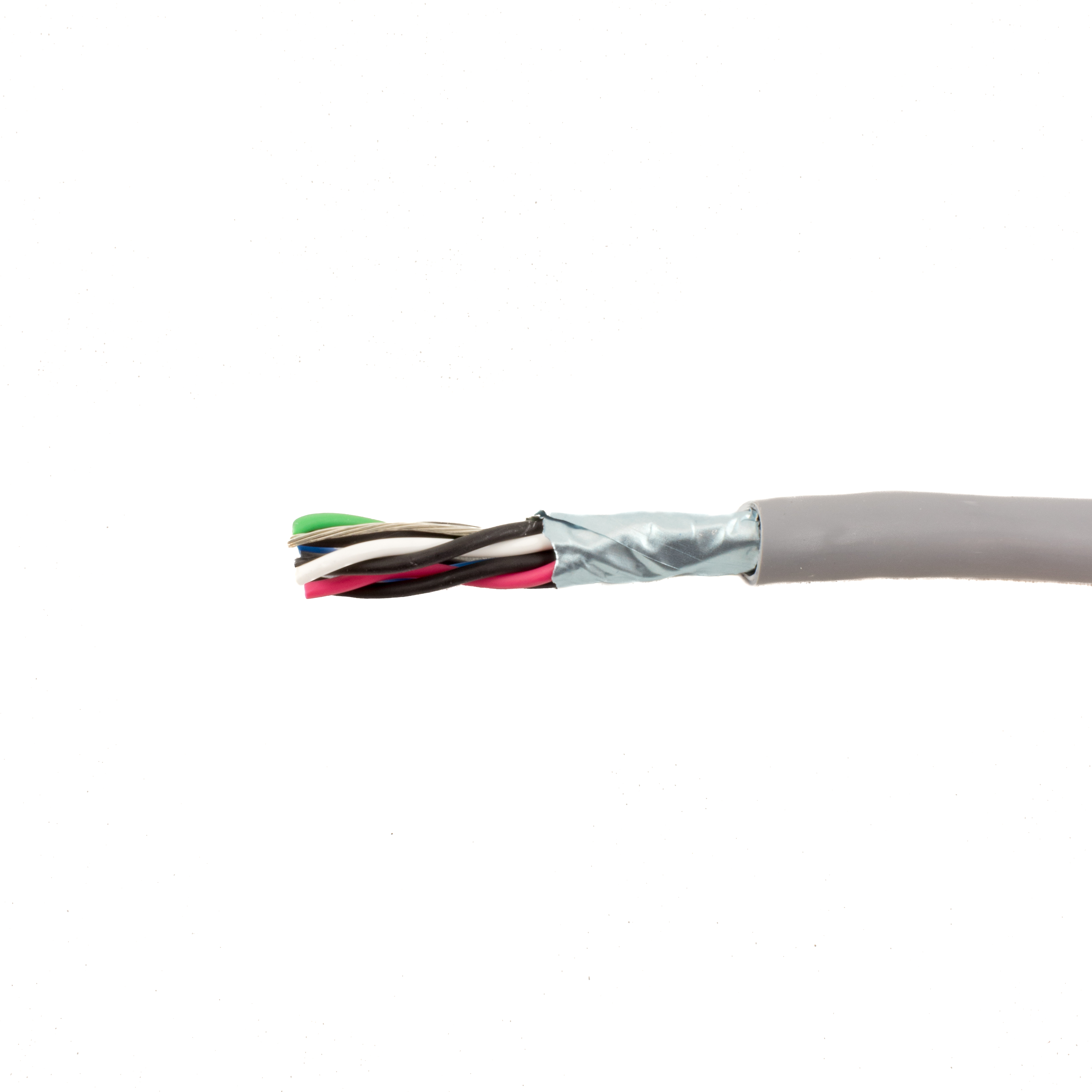 Alpha Wire Alpha Essentials LSZH Communication & Control Series Data Cable, 2 Pairs, 4 Cores, 0.35 mm², Screened, 22