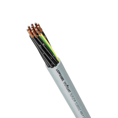 Lapp ÖLFLEX CLASSIC 400 P Control Cable, 4 Cores, 0.75 mm² CSA 18 AWG, Unscreened, 50 m, Grey Polyvinyl Chloride Sheath