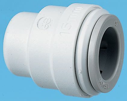 JG Speedfit Plastic Pipe Fitting Push Fit End Stop, 22mm