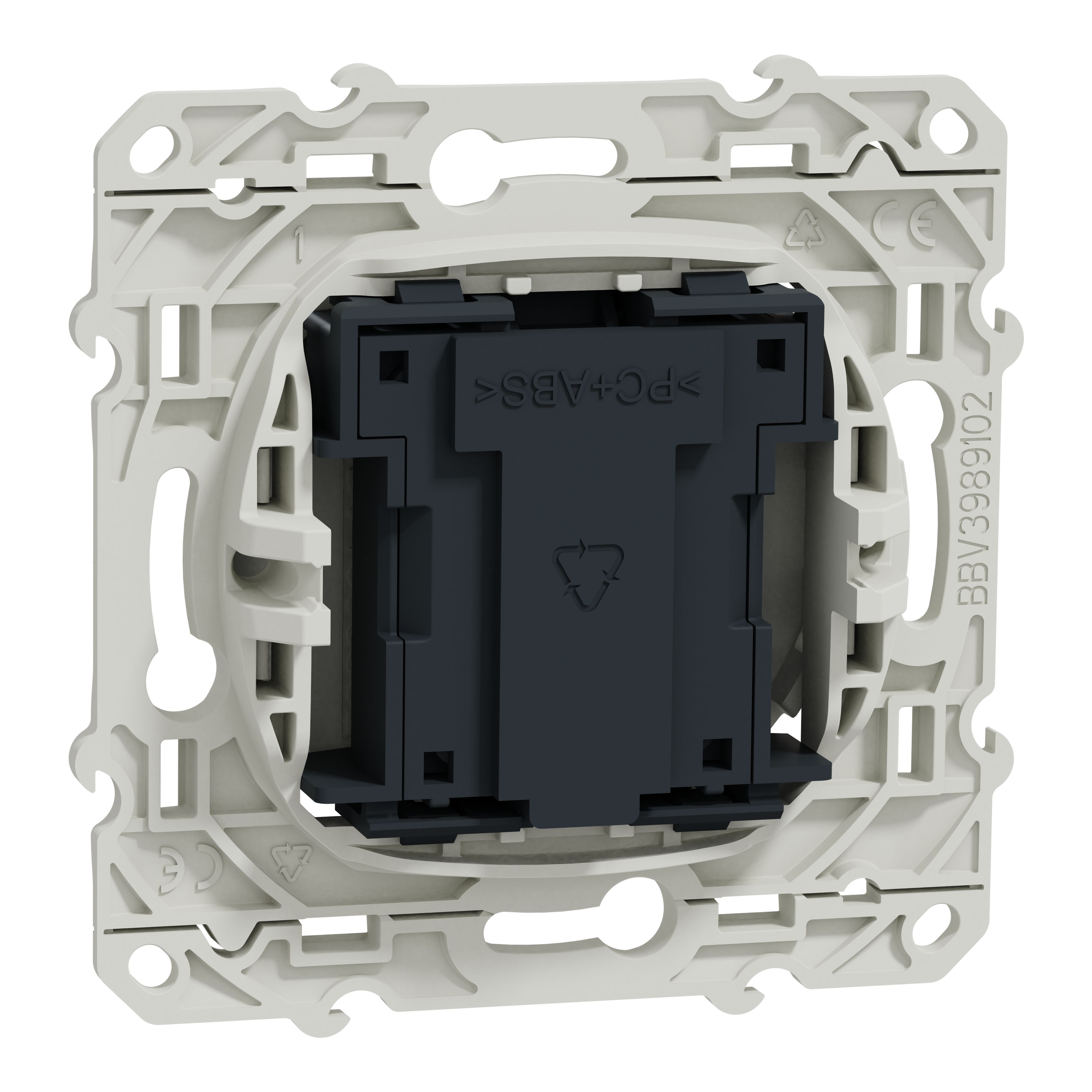 Schneider Electric White, 1 Gang, Odace