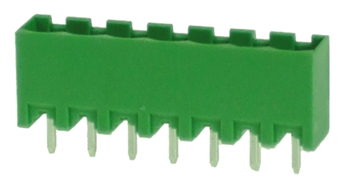 RS PRO, 5.0mm Pitch, 7 Way, , Pluggable Terminal Block, Header, Through Hole, Solder Termination